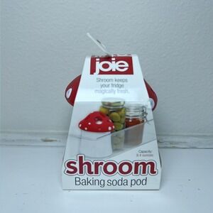 Joie Mushroom Shroom Refrigerator Baking Soda Pod/Holder 9.4 Oz